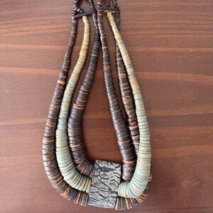 Boho statement necklace